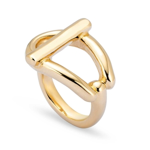 Кольцо ANI0807 "Teen" XL Зол. цв.