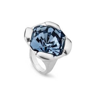 Кольцо ANI0787 "Charisma" L Серебр. цв.