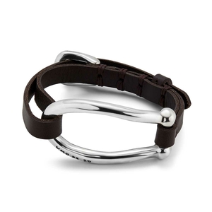 Браслет PUL2418 "Bruh" L Серебр. цв.